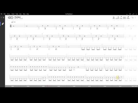 The Best ( Tina Turner ) ,Tablatura e base Senza Basso - Backing bass track