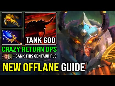 NEW Pro Offlane Centaur Guide Against 11K MMR Monkey King with Crazy Return DPS 7.31 Dota 2