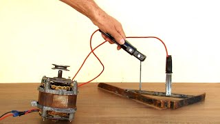 I Turn Washing Machine Motor into a Welding Machine