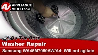 Samsung Washer Repair - Will Not Agitate - Washplate