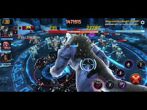 T3 Venom with obelisk VS ABX 3.3m points | Marvel Future Fight