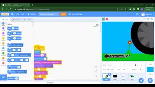 Flower animation in scratch || Scratch tutorial for beginner || Scratch flower animation