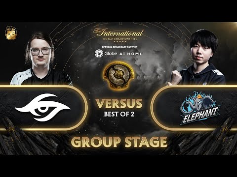 Team Secret vs Elephant Game 2 (BO2) | The International 10 GroupStage