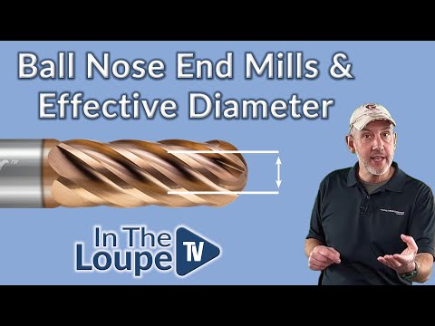 Ball Nose End Mills & Effective Diameter: In The Loupe TV Short