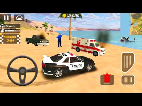 Police Drift Car Driving Simulator - 3D Police Patrol Car Games - Android Gameplay