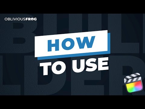 First Look at Bullet Points Builder For Final Cut Pro
