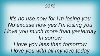 Roy Orbison - Losing You Lyrics