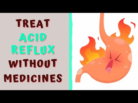 HOW TO TREAT ACID REFLUX WITHOUT MEDICINES