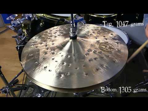 Hihat 14" Sweet Custom Gold Logo Sound Demo - Diril Cymbals Italia