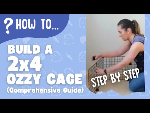 How to build a C&C Guinea Pig Cage