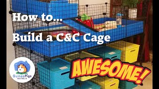 How to build a C&C Guinea Pig Cage
