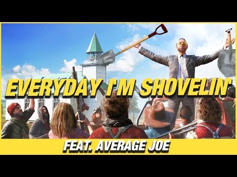 FarCry 5:  Everyday I'm Shovelin' Remix Feat.AverageJoe | Music video