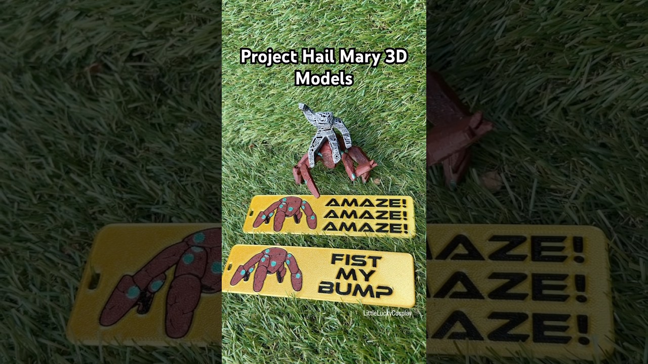 PHM Trinkets on MakerWorld #PHM #projecthailmary #bambu #3dprinting