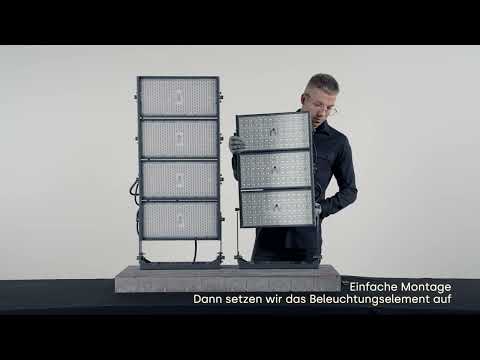 Factor Led - ein Flutlicht der neuesten Generation mit hoher Leistung und beeindruckendem Lichtstrom