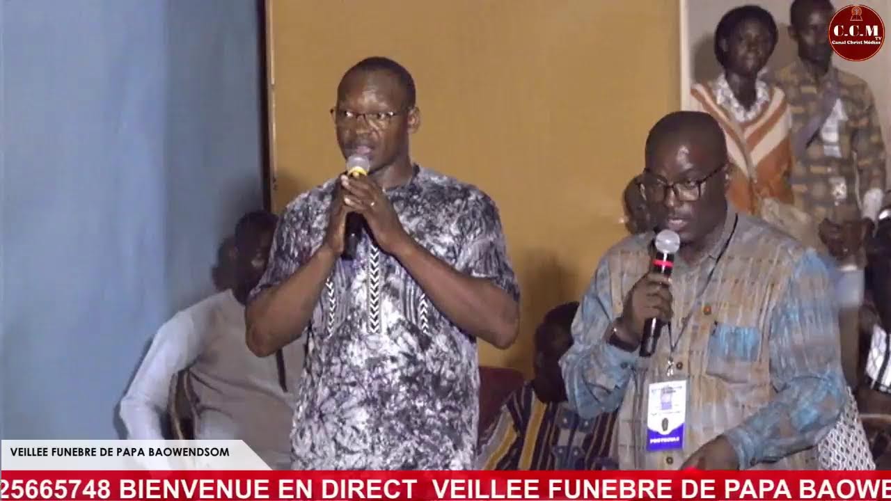 VEILLEE FUNEBRE PAPA BAOWENDSOM OUEDRAOGO