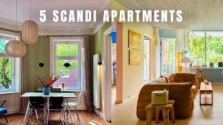 1 Hour | 5 Unique Scandinavian Apartment Tours | Interior Design Inspi