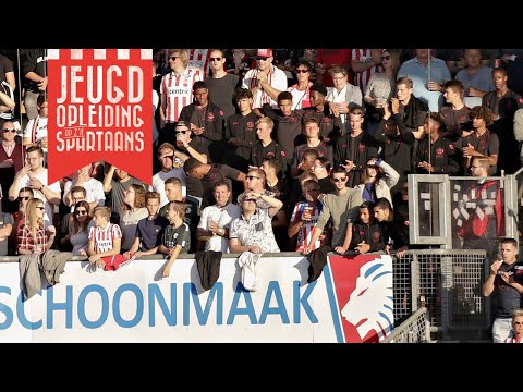 Sparta O17 te gast bij de Spangenaren tijdens Sparta - RKC (4-0): 'Een geweldige belevenis'