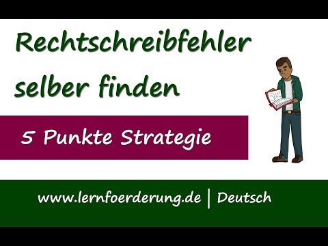 How to find your spelling mistakes yourself - 5 tips