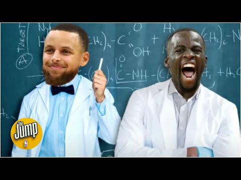 柯瑞和格林的化學反應有多好玩？ | The Jump (How much fun is Steph Curry and Draymond Green’s chemistry? | The Jump)