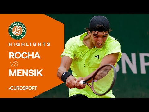 Henrique Rocha vs Jakub Mensik | Round 2 | French Open 2025 Highlights 🇫🇷