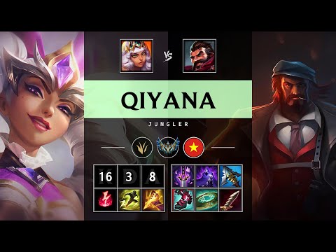 Qiyana Jungle vs Graves - VN Challenger Patch 25.13