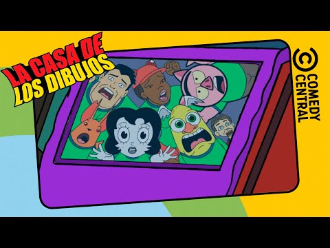 Atrapados en el auto | La Casa De Los Dibujos | Comedy Central LA
