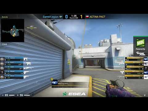 ESEA MDL SEASON 32 EUROPE GAMERLEGION VS PACT | NUKE | CSGO 2019