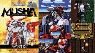 MUSHA (M.U.S.H.A.) Mega Drive / Genesis - C&M Playthrough