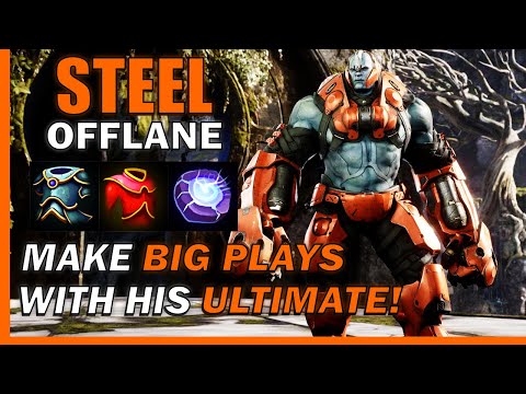 STEEL has a POWERFUL ULTIMATE that can WIN TEAMFIGHTS! - Predecessor Offlane Commentary Gameplay