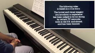 Motley Crue - You're All I Need (Piano Cover set to #original #1987 #banned #video)