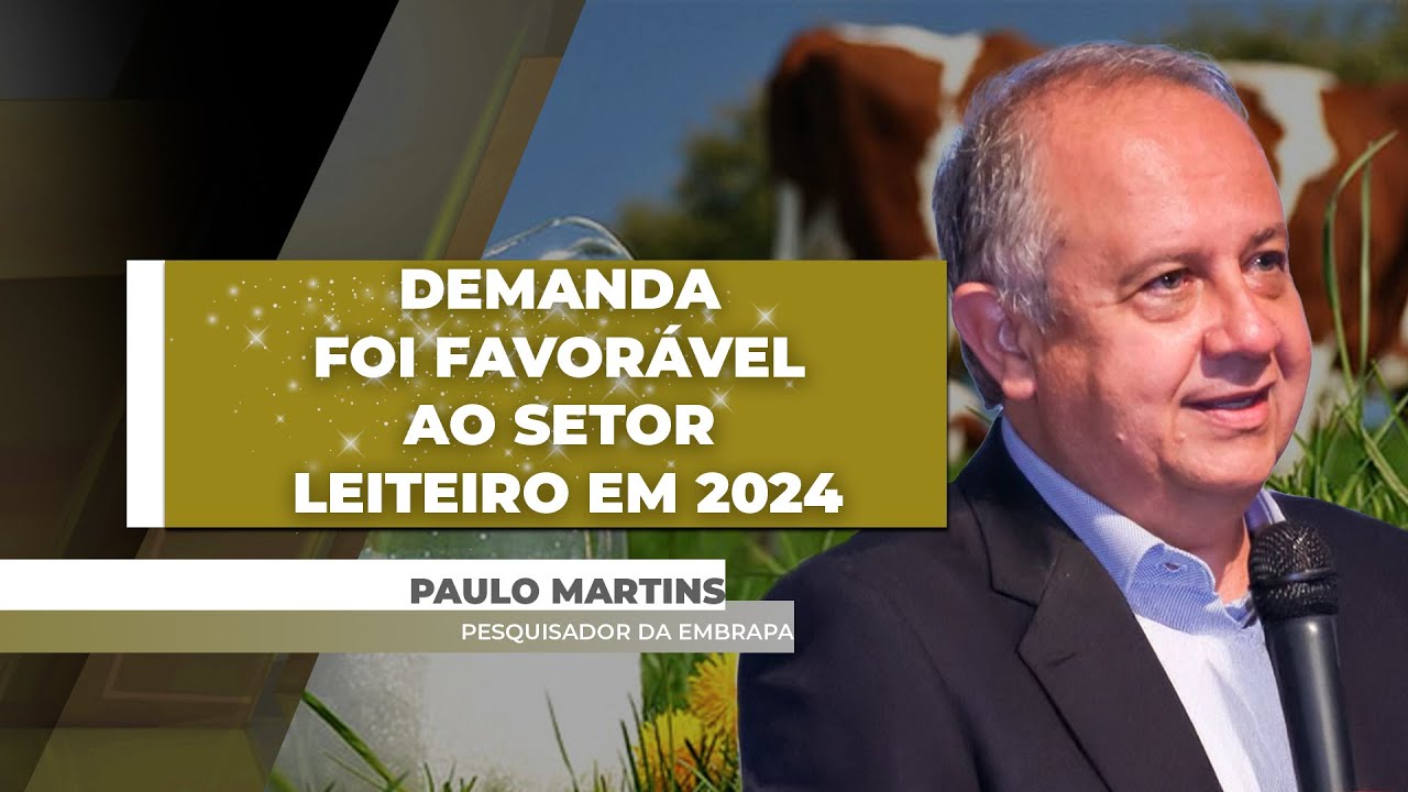 Ano de 2024 foi favorável ao consumo de leite, ajudando a sustentar os preços ao setor produtivo...