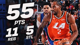 Kawhi Leonard - Los Angeles Clippers - Detroit Pistons