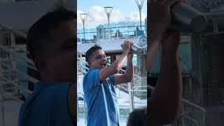 Bartender shaker shake on Regal Princess