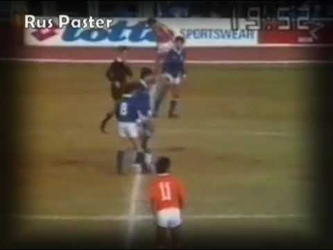 EURO-1988. Qualifiers. Group 5. Cyprus - Netherlands. Highlights.