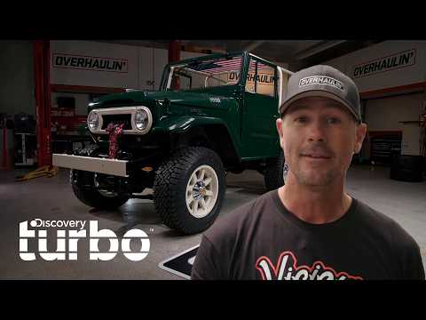O Land Cruiser FJ passa por uma transformação radical | Overhaulin' | Discovery Turbo Brasil