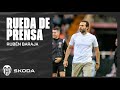 RUEDA DE PRENSA DE RUBÉN BARAJA POSTERIOR AL VALENCIA CF - GIRONA FC