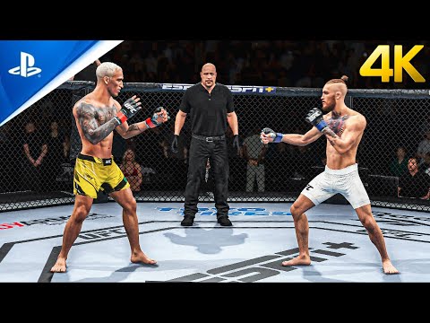 UFC 4 - Charles do Bronx vs Conor McGregor | Jogabilidade para PS5™ [4K]