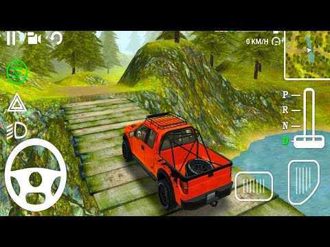 Offroading 4x4 SUV Driving in Steep Terrain: Off-Road Forest #3 - Android Gameplay