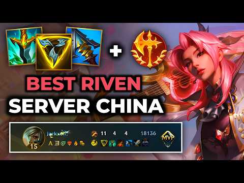 Riven Wild Rift China - Build Runes Guide Patch 7.0c - Gameplay Riven Season 20