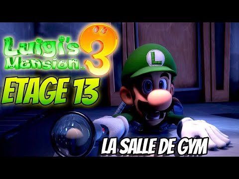 LUIGIS'S MANSION 3 Floor 13: The Gym Boss Lifeguard Nintendo Switch Gameplay English