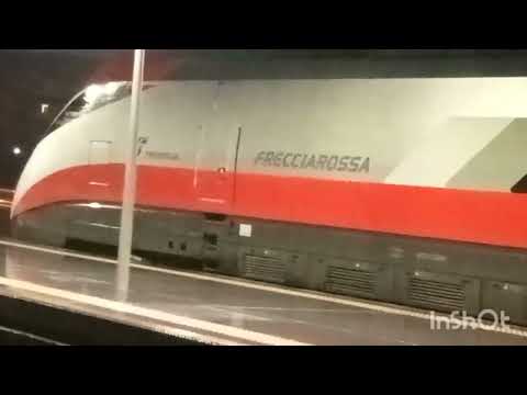 filmo tre Frecciarossa e un rock alla stazione di Forlì