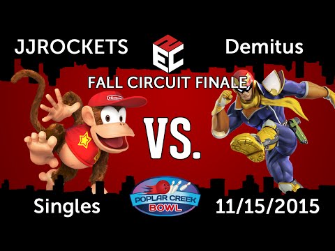 (E2C) Fall Circuit Finale (Singles): JJROCKETS (Diddy Kong) vs. Demitus (Captain Falcon)