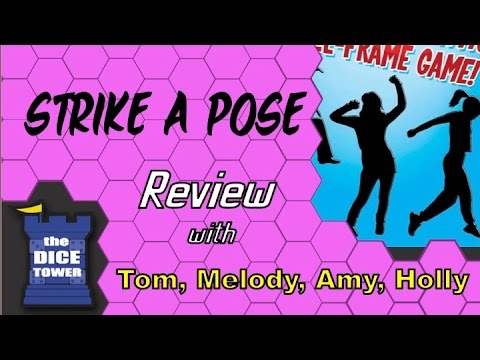 Dice Tower Girl Reviews: Strike a Pose