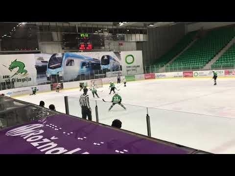U-12 DP 13.11.2018 HK SŽ Olimpija B - HK SŽ Olimpija A 2:5, povzetki 1. tretjine