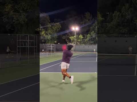 Loving this new forehand 💪 #tennis #tennismatch #usta