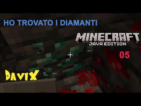 HO TROVATO I DIAMANTI - MINECRAFT JAVA EDITION