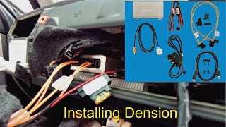 How to install Dension Gateway into a BMW e65