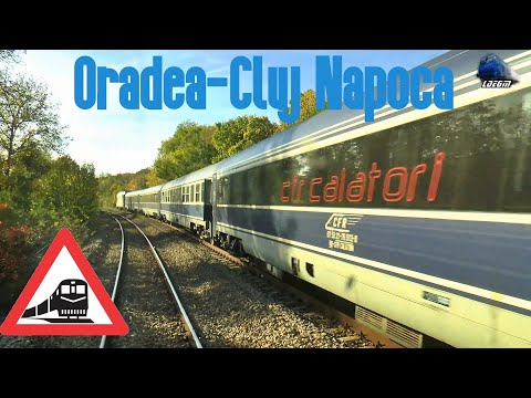 Călătorie cu Trenul Oradea-Aleșd-Ciucea-Huedin-Aghireș-Cluj Napoca Train Ride -  07 October 2022