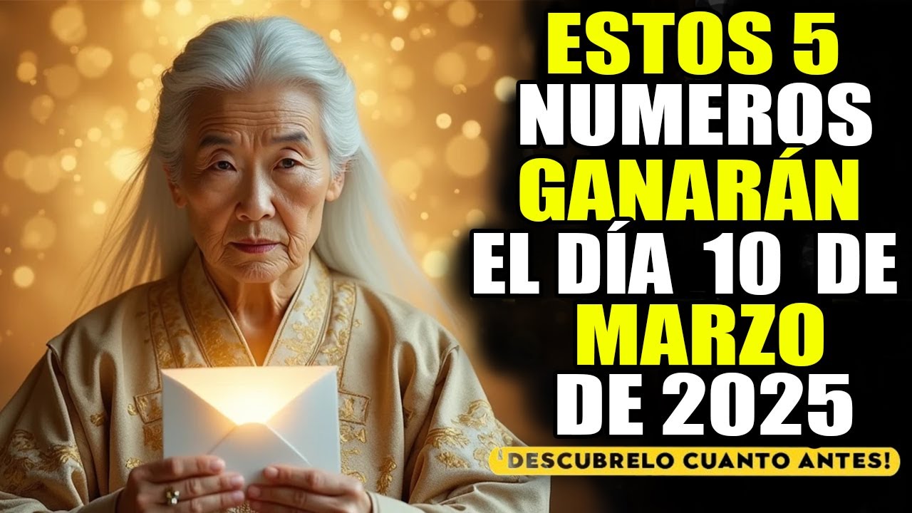 5 NÚMEROS DE LA SUERTE con MAYOR PROBABILIDAD de Aparecer el 1 de MARZO | Enseñanzas Budistas
