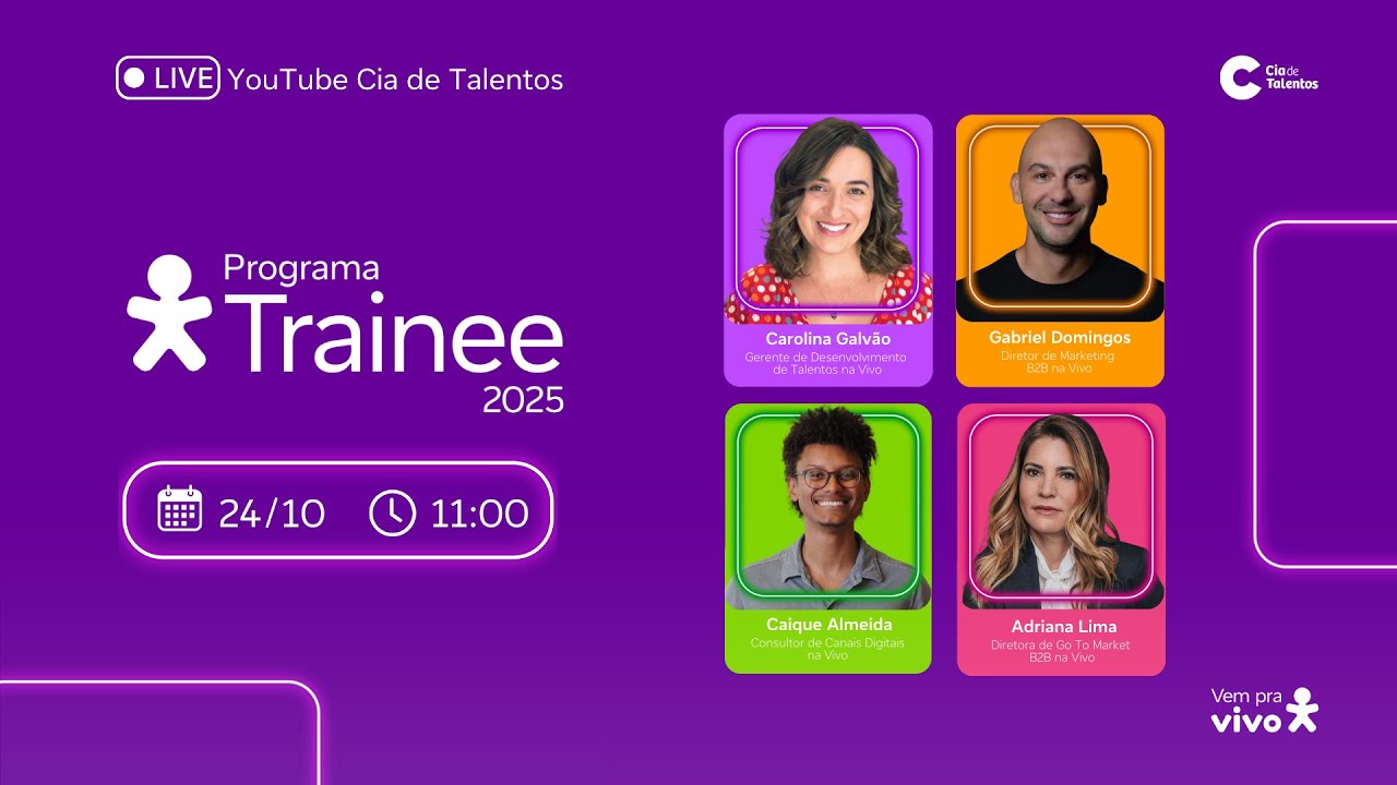 Live 2 - Programa de Trainee Vivo 2025